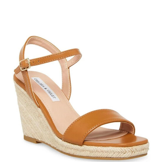 Deals π Chelsea & Violet Melanie Espadrille Wedge Sandals Summer Beige π 3 Deals π Chelsea & Violet Melanie Espadrille Wedge Sandals Summer Beige π