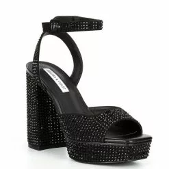 Deals 🎉 Chelsea & Violet Cora Rhinestone Embellished Platform Dress Sandals Gold 🎉 -Chelsea Violet Sales unnamed file 91