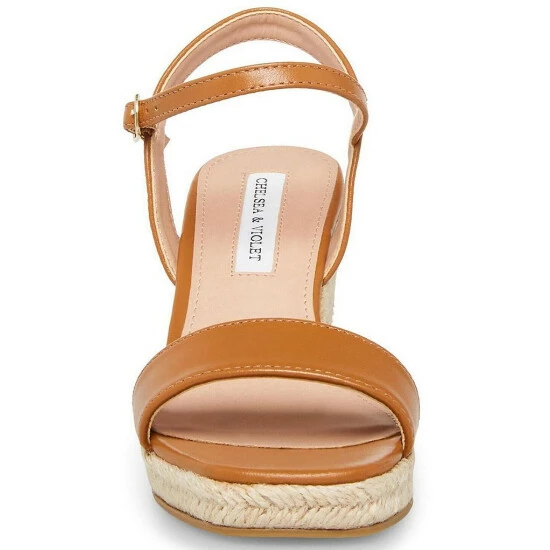 Deals π Chelsea & Violet Melanie Espadrille Wedge Sandals Summer Beige π 7 Deals π Chelsea & Violet Melanie Espadrille Wedge Sandals Summer Beige π - Image 5
