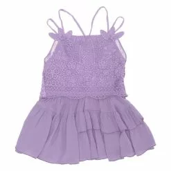 Wholesale 🤩 Chelsea & Violet Girls Big Girls 7-16 Sleeveless Square Neck Woven Lace Tiered Tank Top Pink 🧨 -Chelsea Violet Sales unnamed file 933