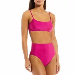 Cheap 🌟 Chelsea & Violet Family Matching Solid Scoop Bralette Swim Top Fuchsia 👏 -Chelsea Violet Sales unnamed file 939